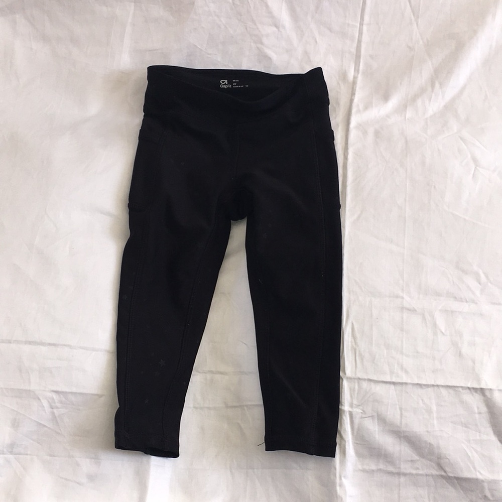 Gap Fit/ 2Y/ Girl/ Leggings/ Black / Stars Detailing / $5